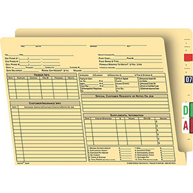 Product Image of EasyTrac Open Shelf Filing Jackets - Open 3 Sides (100)