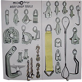 Mo-Clamp No. 10 Tool Board Set 5078