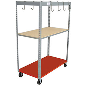 Product Image of Parts Caddy with Wood Shelf