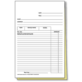 Counter Ticket Invoice 