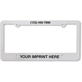 Custom License Plate Frames with 4 Holes