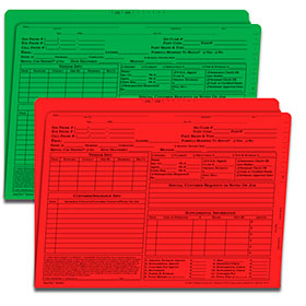 Product Image of Colored Repair Order Folders