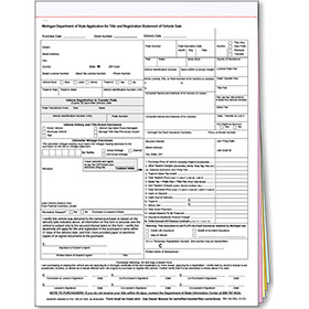 State of Michigan Registration Form MV RD-108 (rev. 01/23)