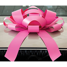 Pink Giant 30 inch Magnetic Bow