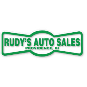 Clear Standard Car Dealer Decals