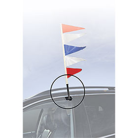 Adapter Staff/Clip for Antenna Pennants