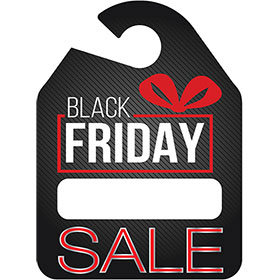 Special Event Mirror Tag - Black Friday 9in x 12in