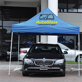 custom event tent