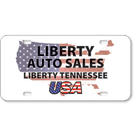Vehicle Message Plates (6" x 12") Template #1