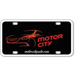 Vehicle Message Plates (6" x 12") Template #6