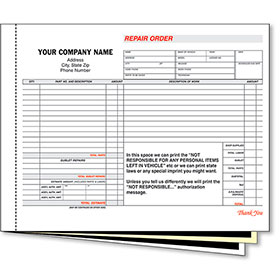 3-Part Carbon Mechanical Repair Order (250)