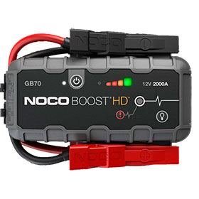 NOCO 2,000 AMP UltraSafe Lithium Jump Starter - GB70 Boost HD