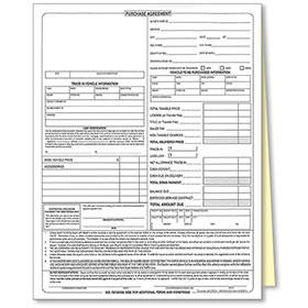 2-Part Carbonless Purchase Agreement