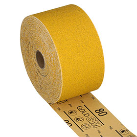 3M Stikit Gold Abrasive Sheet Roll 120 grit, 2 3/4" x 30 yards
