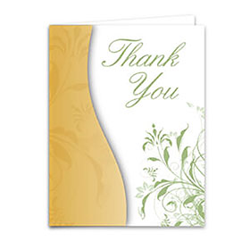 Thank You For Your Purchase Greeting Card 4 1/2" x 5 1/2" (50)