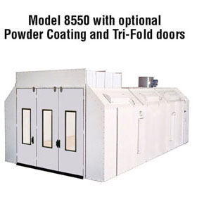 RTT Col-Met White Powder Coating Booth Upgrade 8582