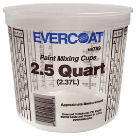 Evercoat Mixing Cups 2.5 Qt. 50/Cs 789