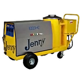 Steam Jenny Oil Fired 1200 PSI at 2.3GPM Pressure Washer/70GPH Steam Cleaner, 110V - 1 Phase 1223-C