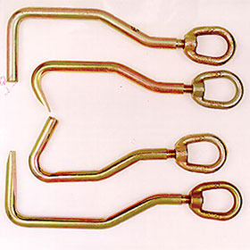 Keysco Sheet Metal Hook Set of Four 77060