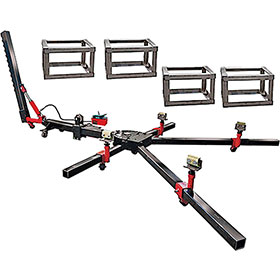 Product Image of CHAMP&reg; Grappler 10-Ton Mobile Frame Straightener with 4 Clamps 4071