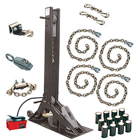 Champ "Olympian" 10-Ton Pulling Post Starter Kit with 4007 Post 4021