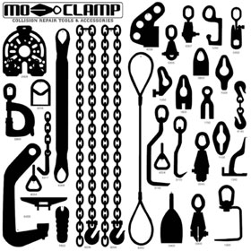 Mo-Clamp #10 Board & Hooks for Collision Repair Tools & Accessories 5079