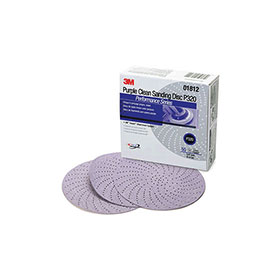 3M 6" Hookit Purple Clean Sanding Discs