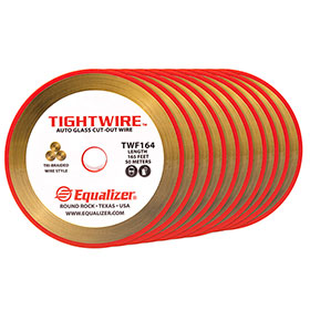 Equalizer® TightWire™ 164' Auto Glass Cut-Out Wire (10pk) TWF164PKG