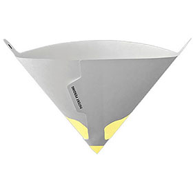 Gerson Yellow Elite Paint Strainer - 190 Micron Synthetic Filter - 010614Y
