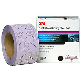 3M Hookit Purple Clean Sanding Sheet Roll