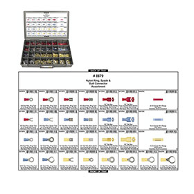 Disco Automotive Wire Terminal Nylon Crimp Type, Assortment 8679