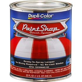 Dupli-Color Paint Shop Finishing System Performance Red Paint - BSP203