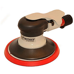 Hutchins ProFinisher Random Orbital Action Sander, Vacuum-Assist, 3/16", 6" Hook Pad 