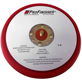 Hutchins ProFinisher Replacement 6" Hook Pad 