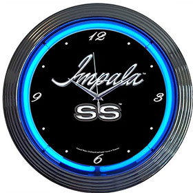 Neonetics GM Impala Neon Clock (Chevy)