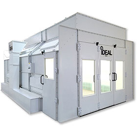 iDEAL Side-Downdraft Paint Spray Booth Single-Phase 230 Volt