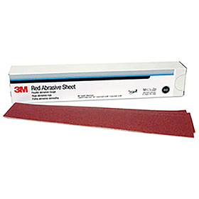 3M™ Red Abrasive 2-3/4" x 16-1/2" Hookit Sheets