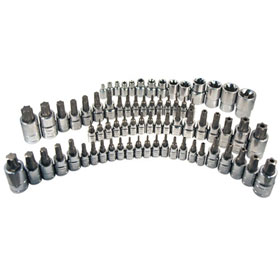 ATD Tools 72 Pc. Master Star Bit Socket Set (For Hand Tools Only)  - 13772