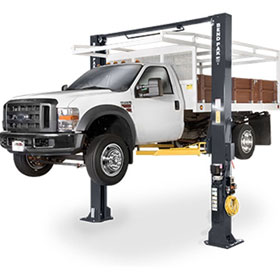 BendPak 15,000 lb. 2-Post Extra Tall Super Duty Clearfloor Lift XPR-15CL-192