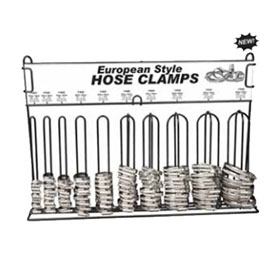 Disco Automotive Hardware European Hose Clamp Assortment, 100 Total Pcs. - 8702