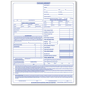 Purchase Agreements Pad