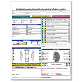 autotive service forms