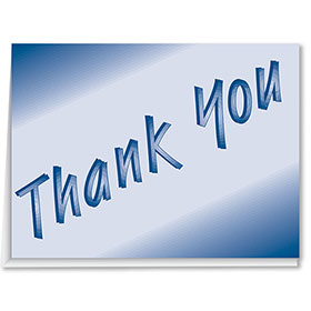 Auto Dealer Thank You Cards - Style 1