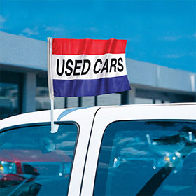 Used Cars - Economy Clip-On Flag Kit