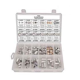 Disco Automotive 120pc Hex Type Automotive Nutsert Assortment - 8206